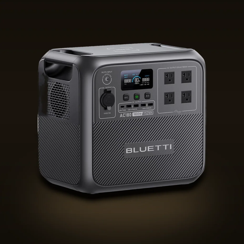 BLUETTI AC180 Portable Power Station
