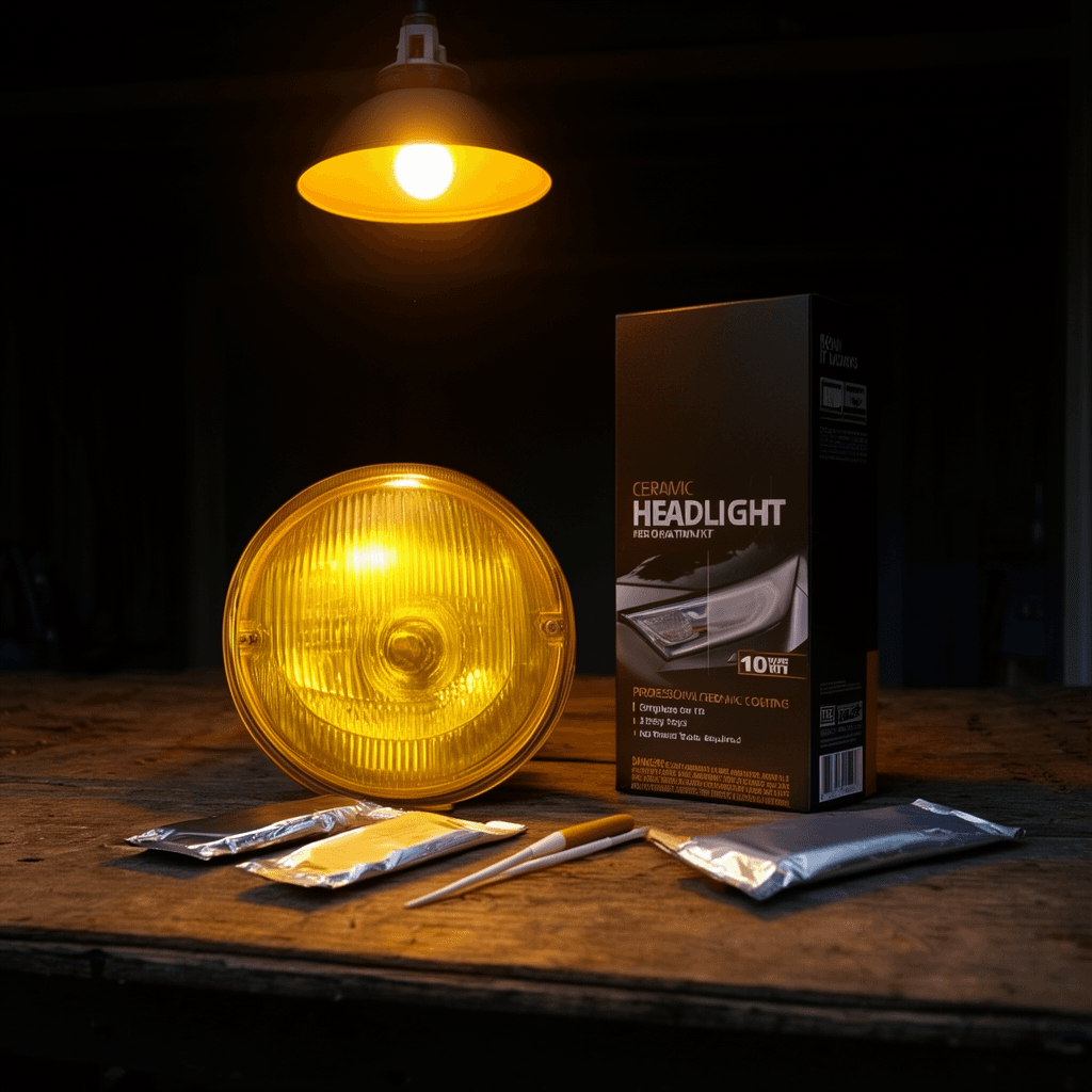CERAKOTE Ceramic Headlight Restoration Kit (10 Wipe)