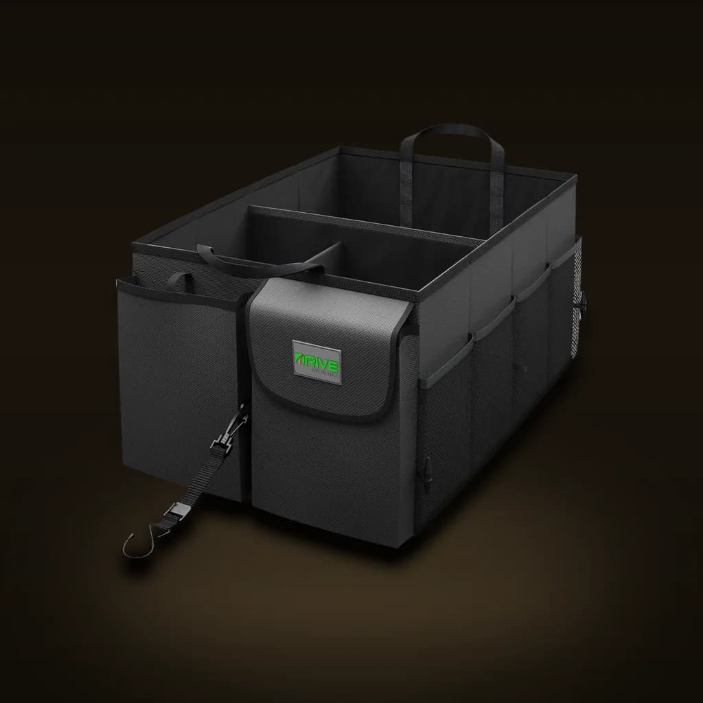 DRIVE Car Trunk Organizer (Collapsible, Multi-Compartment) — part of the The Road Trip Kit kit